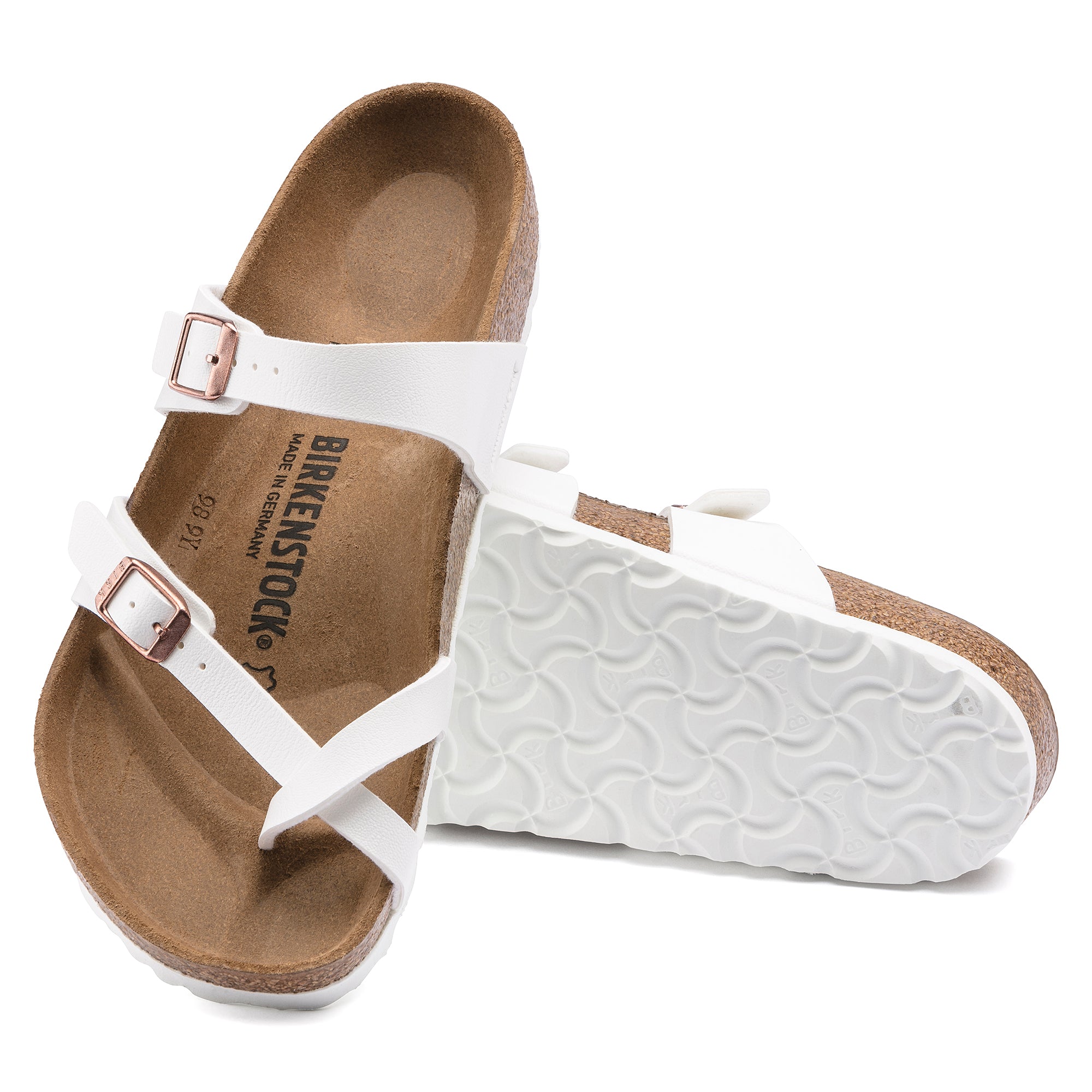 Mayari Birko-Flor White – Mackinac Birkenstock