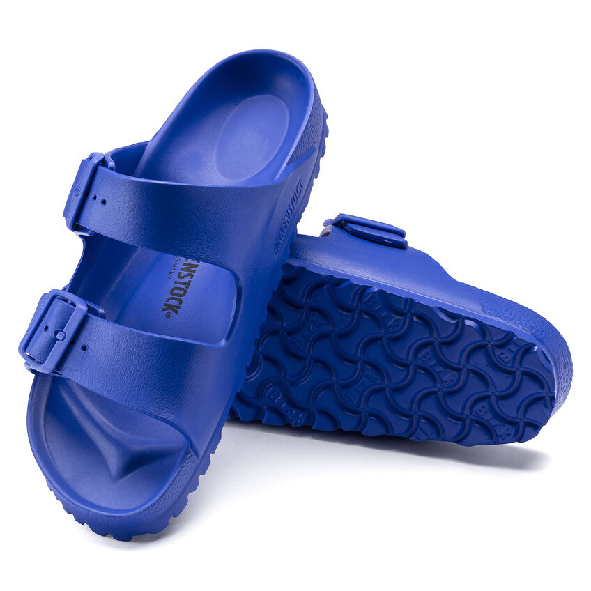 Birkenstock Royal Blue Two-Strap EVA Slide Sandals Birkenstock Kids Arizona EVA navy main image 4