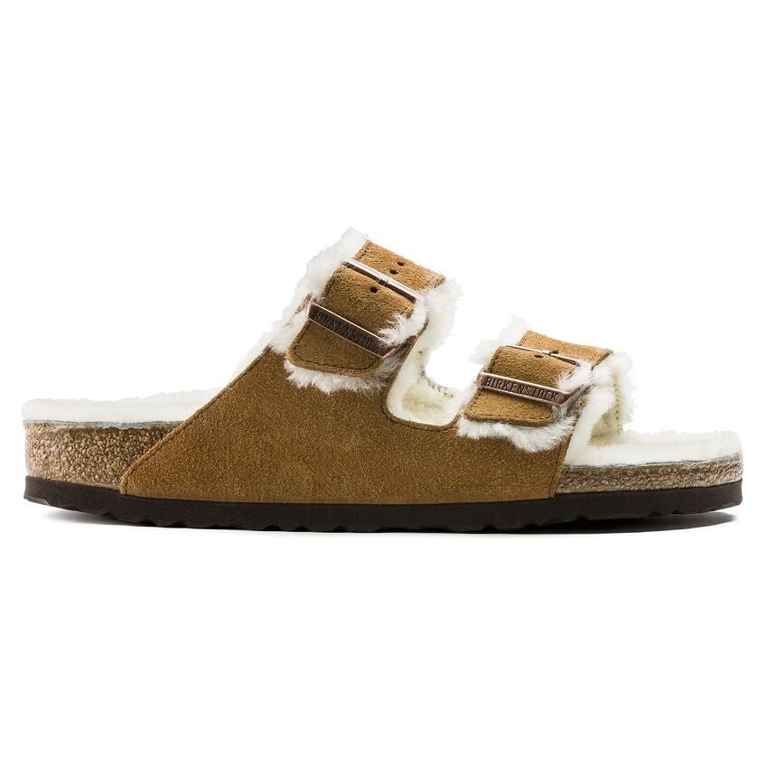 靴 BIRKENSTOCK / Arizona mink suede sandals Arizona Shearling Suede Leather Mink – Mackinac Birkenstock