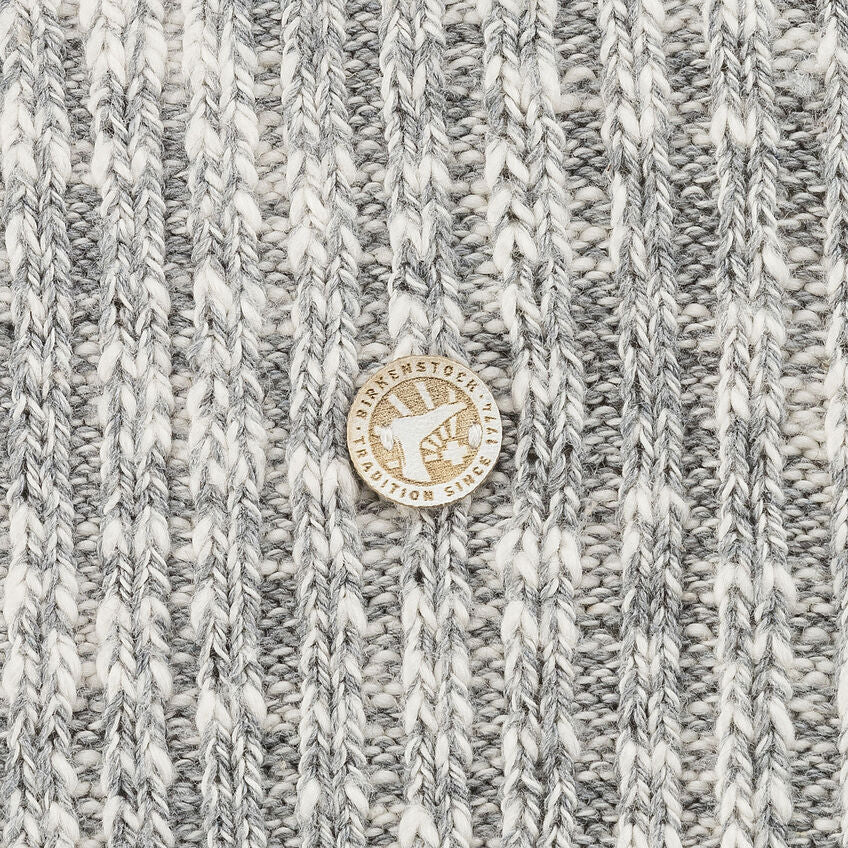 Cotton Slub Small-Medium Gray/White