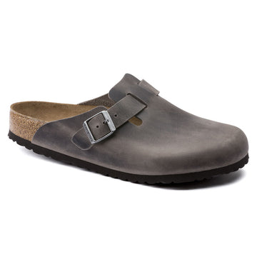 Boston Soft Footbed Oiled Leather Iron