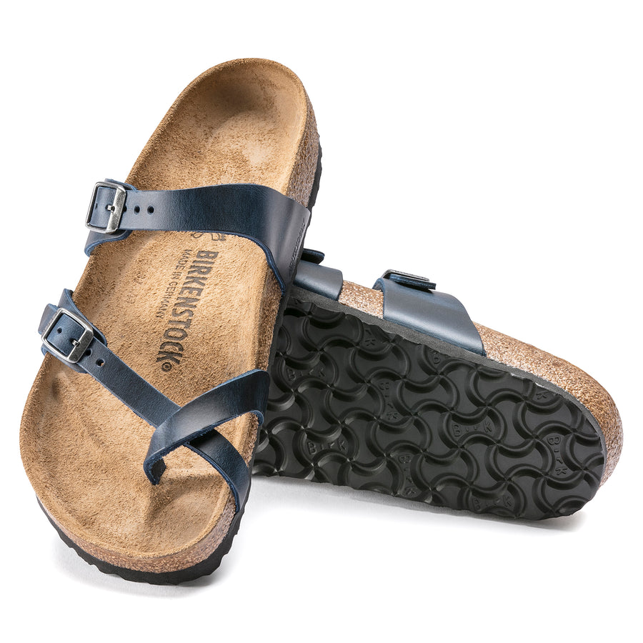 birkenstock mayari oiled leather tobacco Brown Oiled leathers are designed to appear stressed and rustic looking Birkenstock Mayari tobacco oiled leather