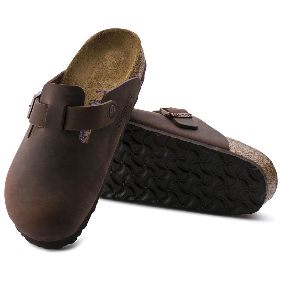 Boston Soft Footbed Oiled Leather Habana