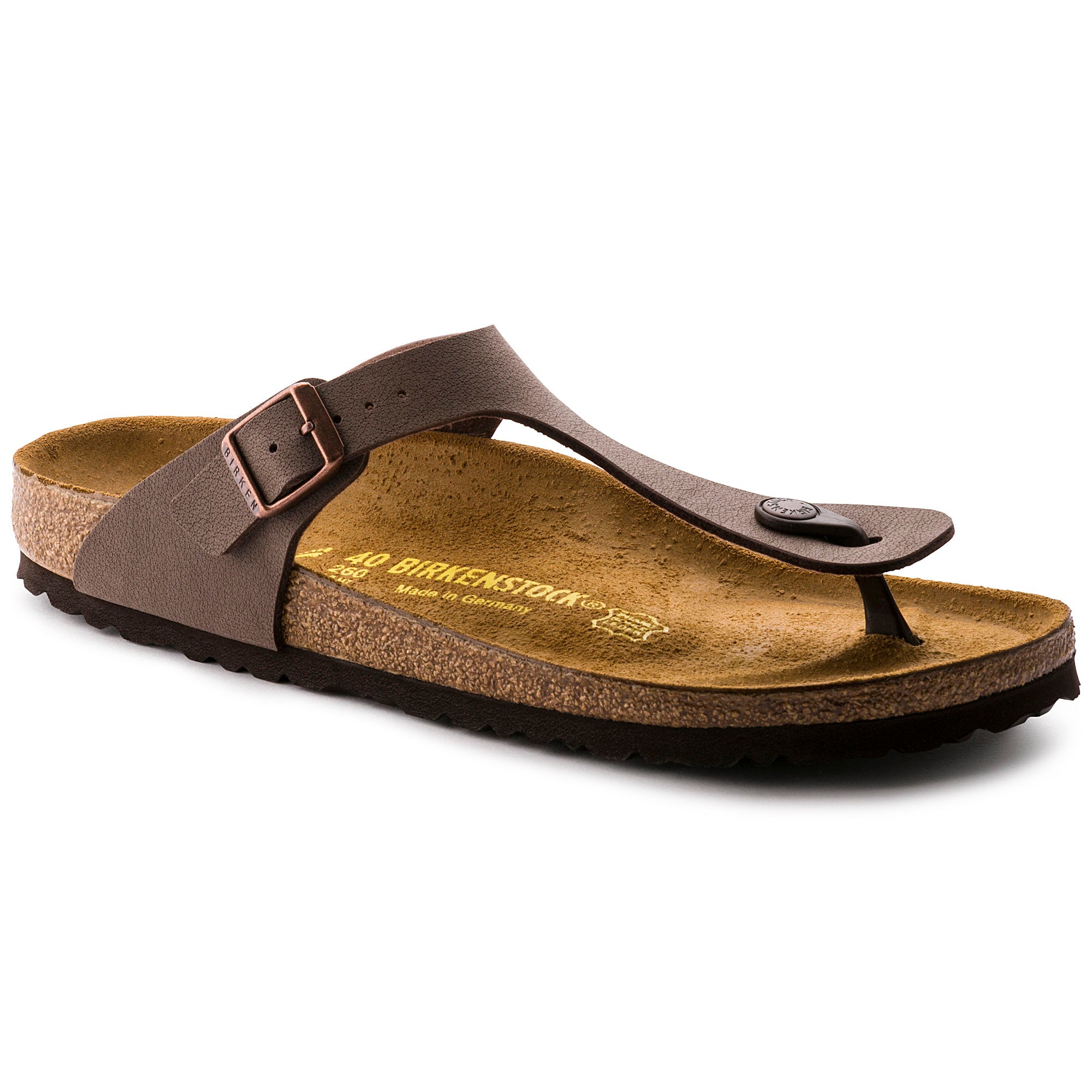Gizeh Birkibuc Mocha – Mackinac Birkenstock