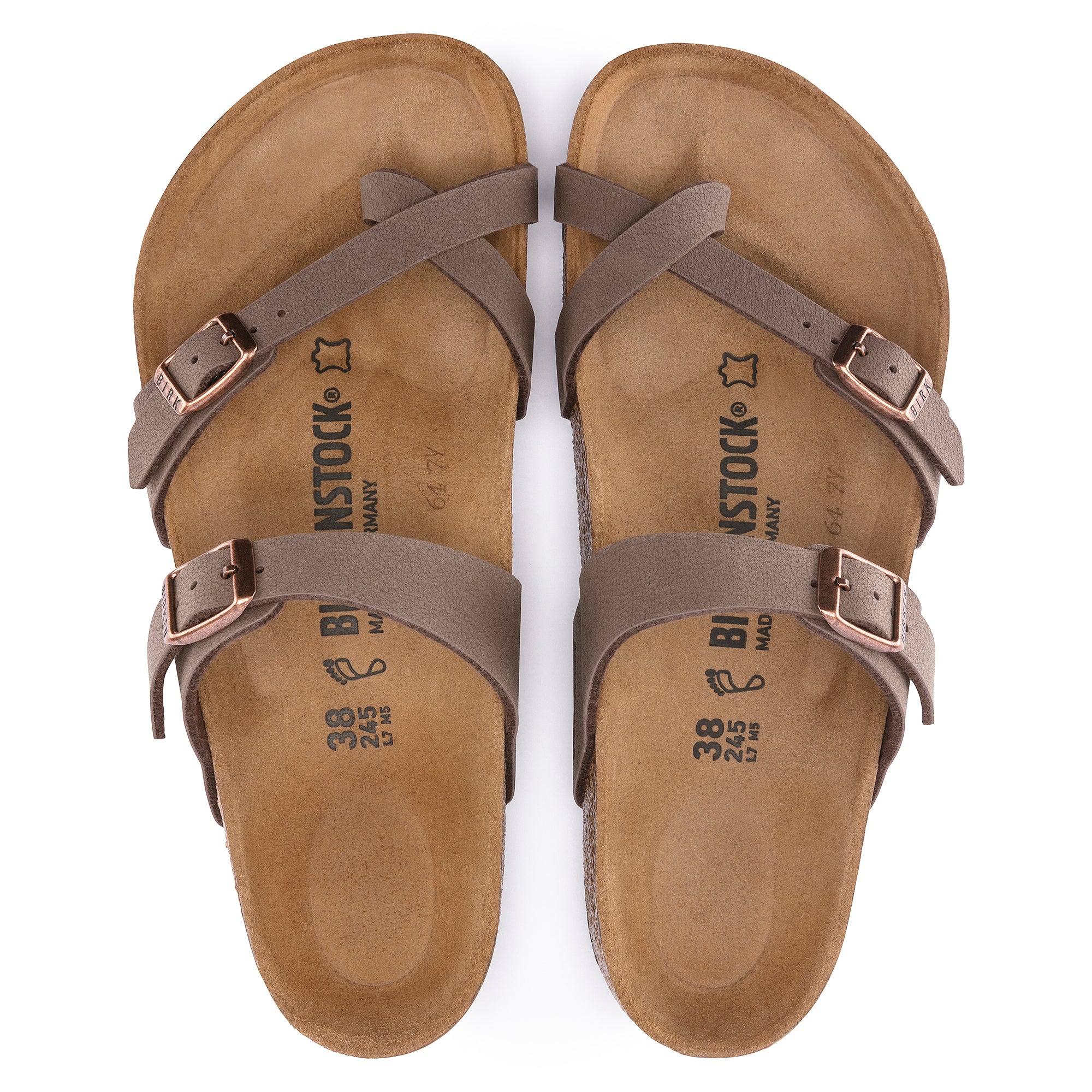 Mayari Birkibuc Mocha – Mackinac Birkenstock