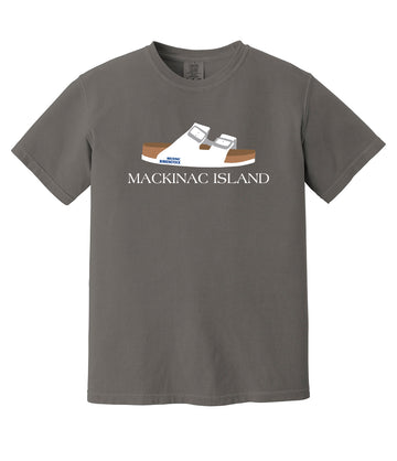 Mackinac Island T-Shirt Gray/White Shoe